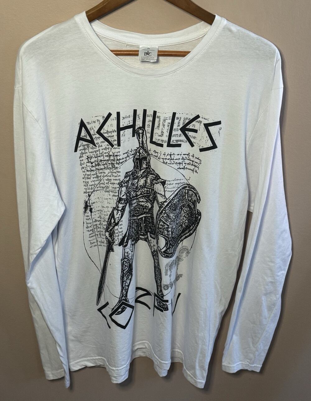B&C Collection White T-shirt Achilles Corfu XL